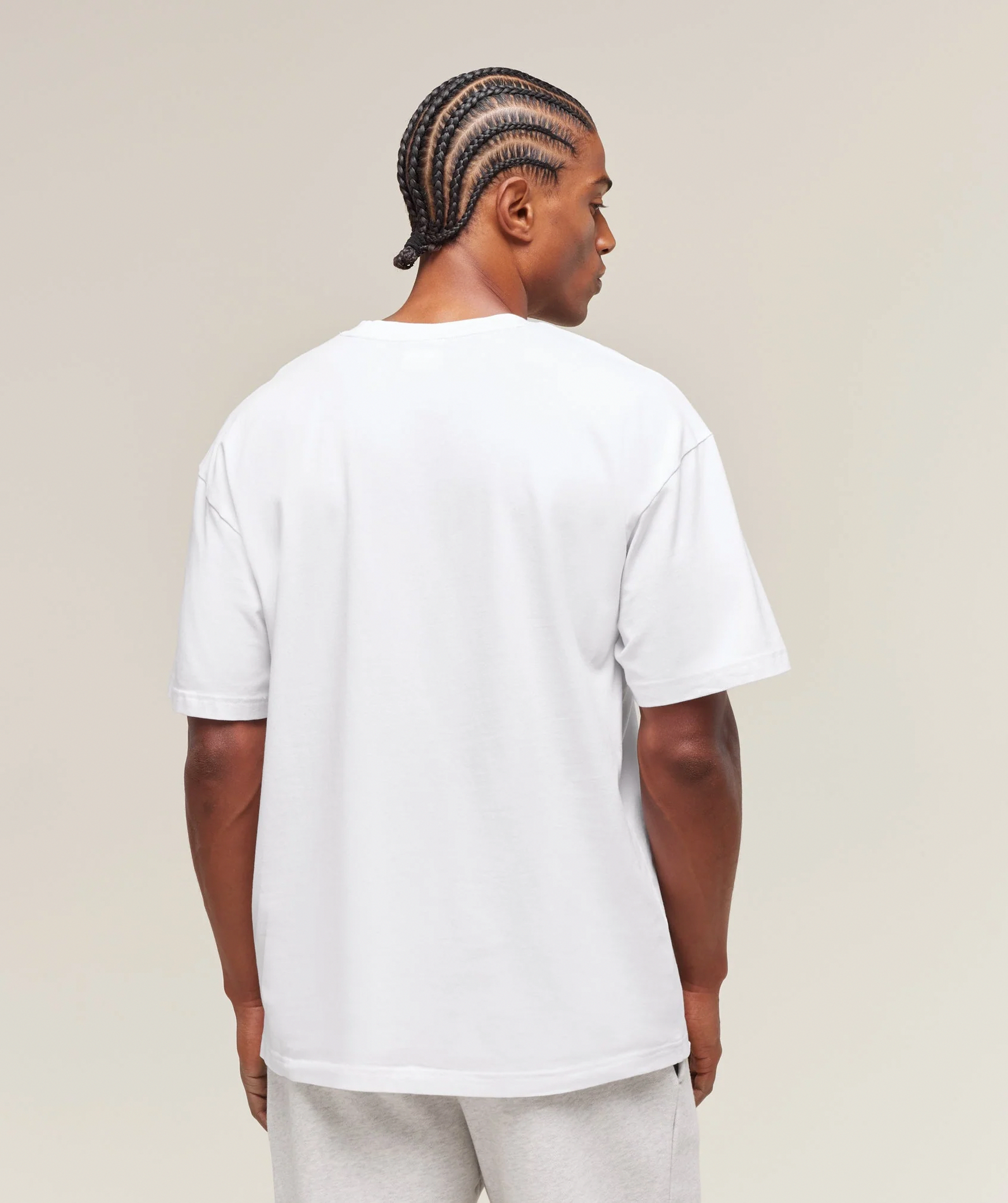 Svart Tidløs Oversized T-skjorte